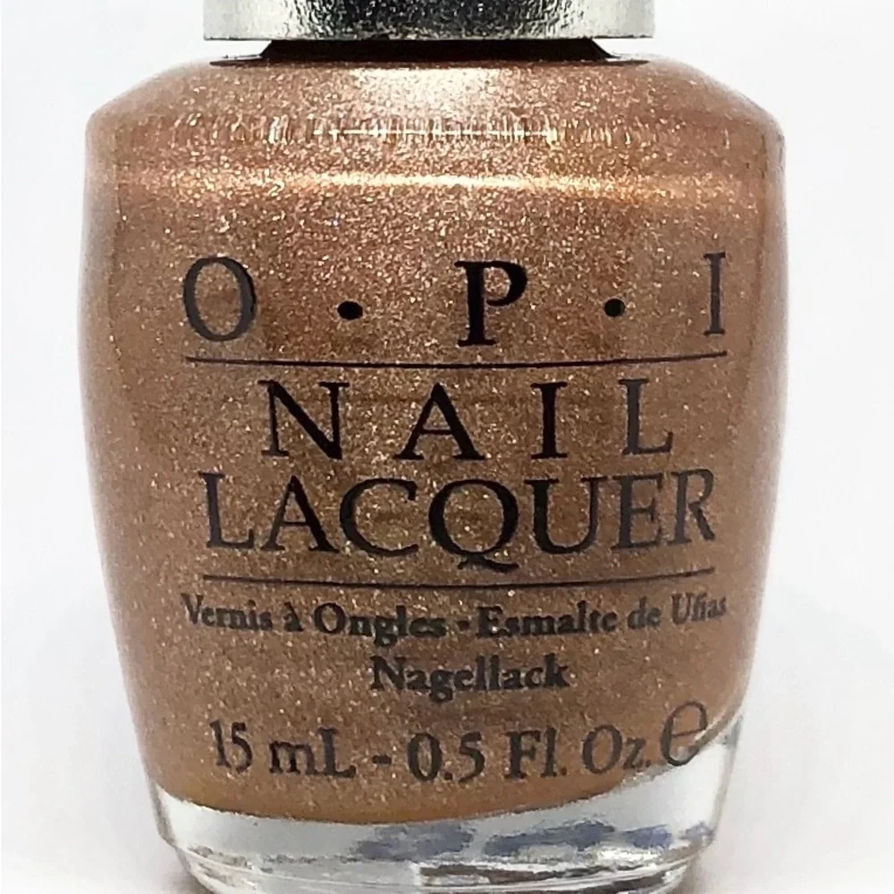 OPI Diamond Dust Shimmering Gold Nail Polish Designer Series DS 031 Limited